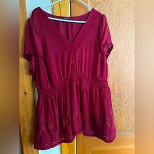 Torrid babydoll shirt